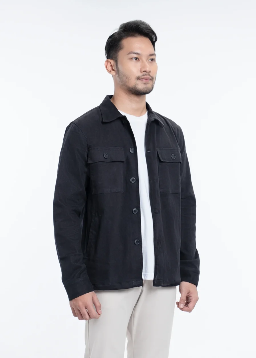 Overshirt Jacket Ozzi Black 2
