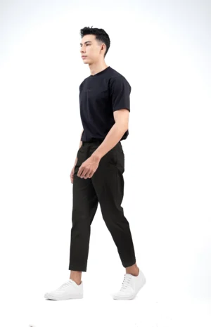 Eqbal Stretch Chinos Pants Black 6