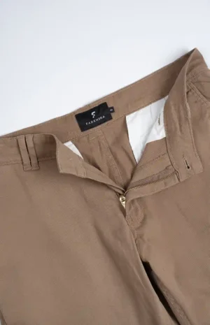 Eqbal Stretch Chinos Pants Mocca 3