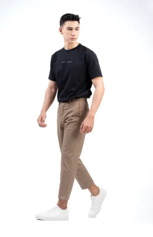 Eqbal Stretch Chinos Pants Mocca 6