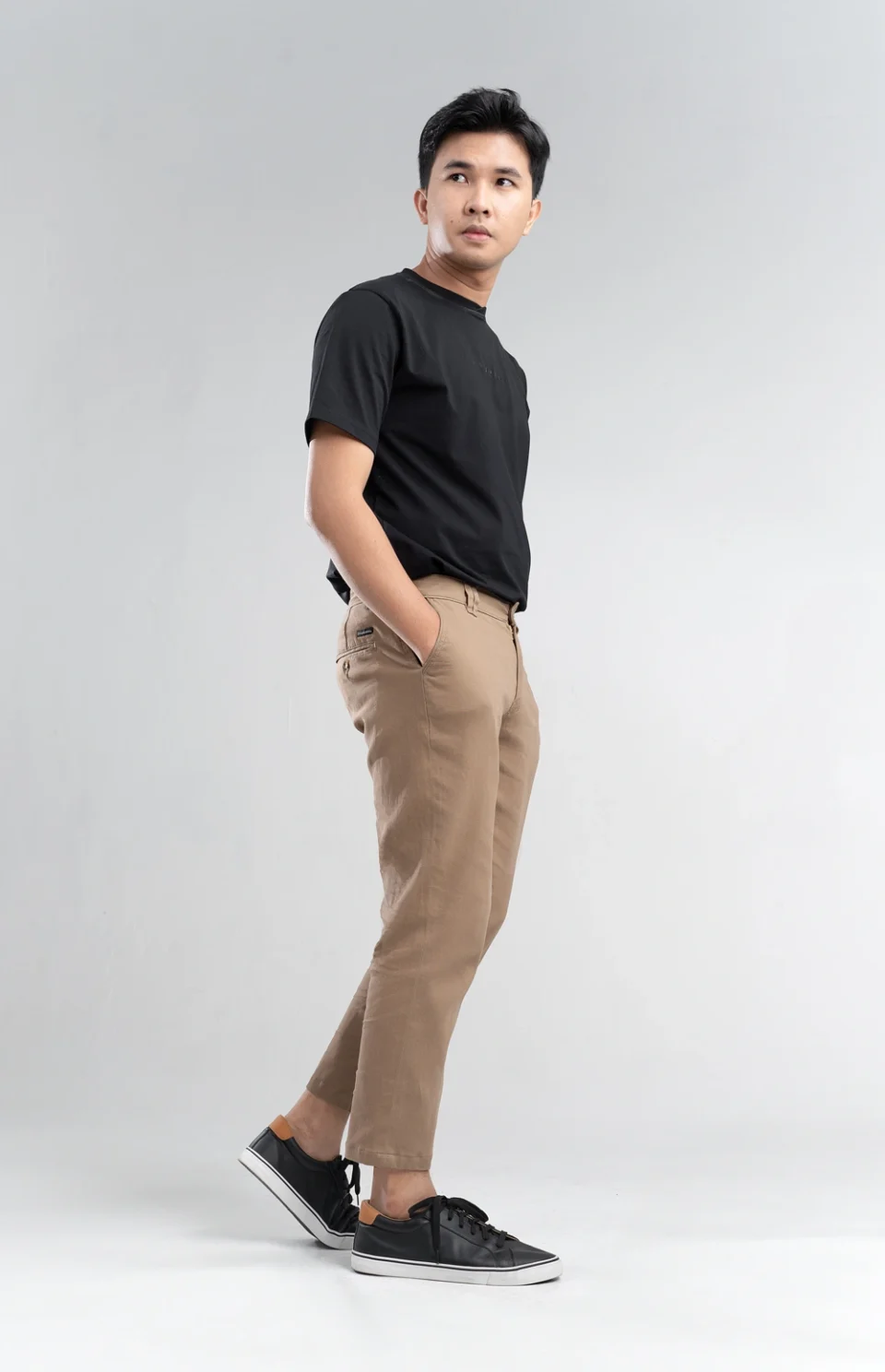 Eqbal Stretch Chinos Pants Mocca 7