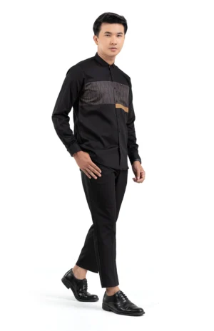 Koko Modern Tauseef Black Long 6