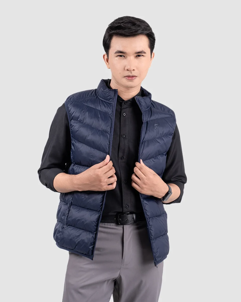 Rayyan Vest Navy