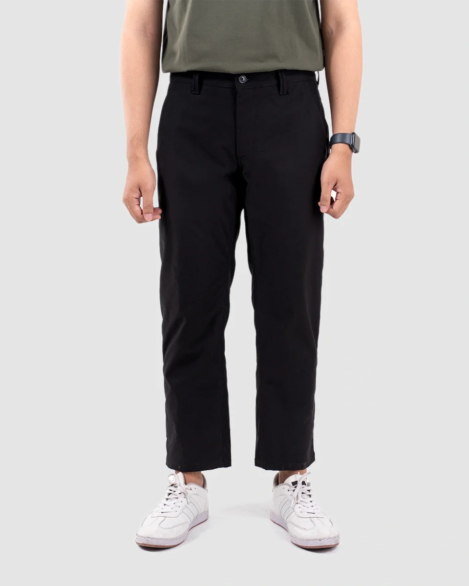 Sayed Chinos Black