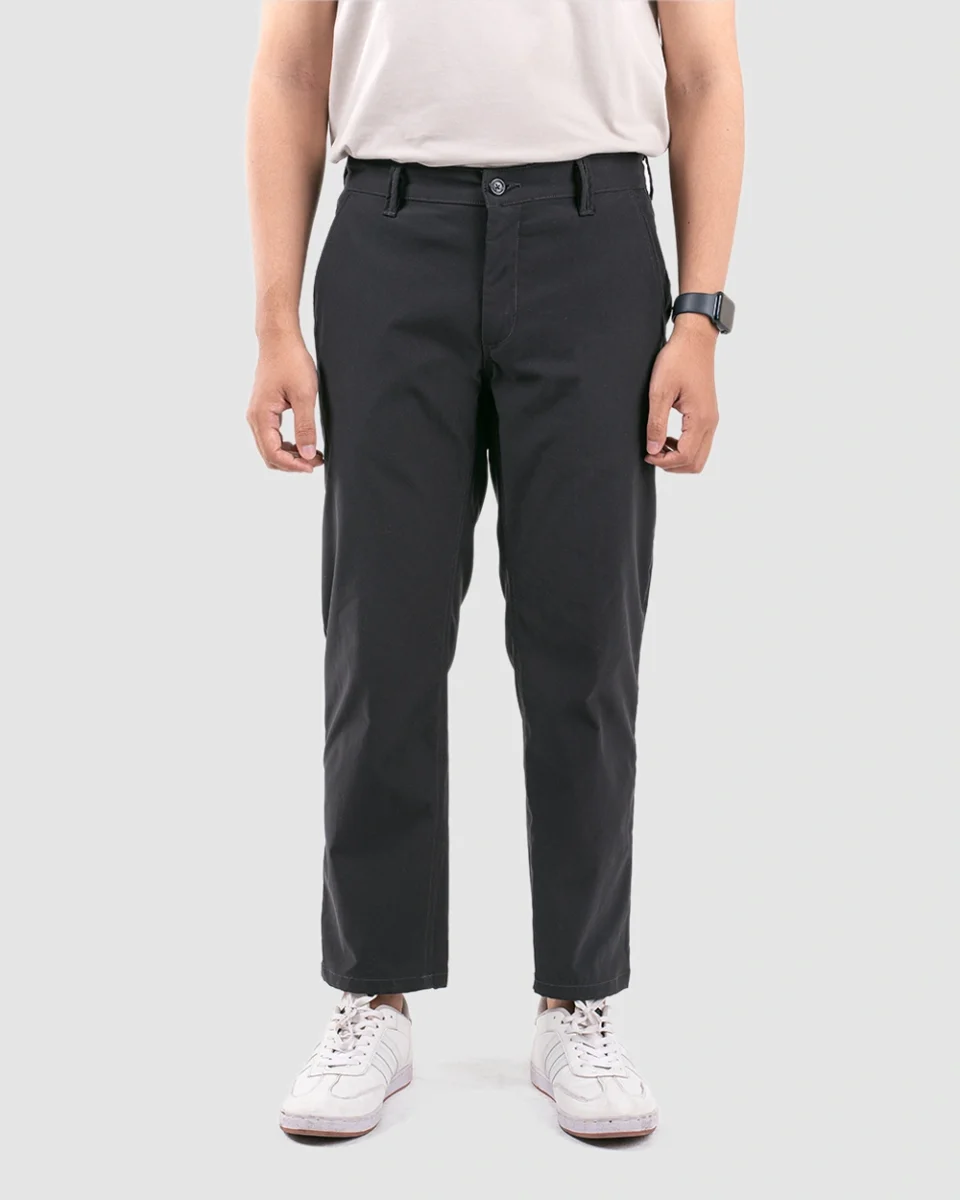 Sayed Chinos Dark Grey