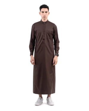 Elquds Thobe Dark Brown 2