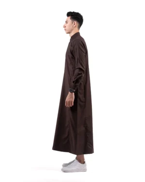 Elquds Thobe Dark Brown 7