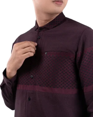 Koko Modern Shafiq Maroon 9