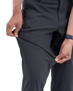 Maaz Dark Gray Essential Stretch Pants 10