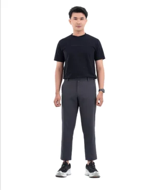Maaz Dark Gray Essential Stretch Pants 2