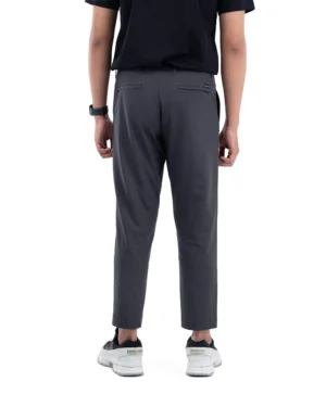 Maaz Dark Gray Essential Stretch Pants 6