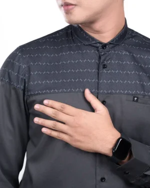 Koko Modern Aziz Charcoal Long 10