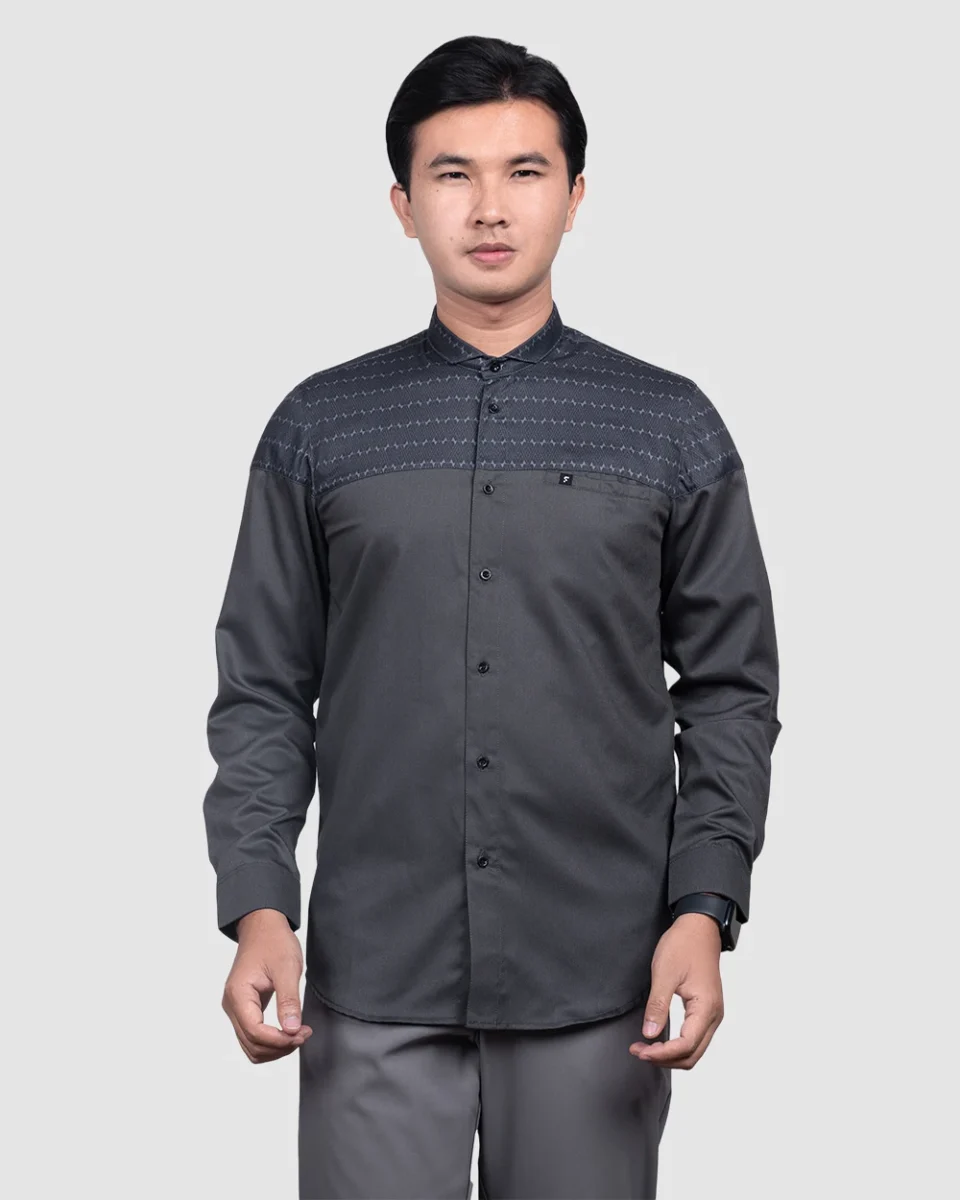 Koko Modern Aziz Charcoal Long