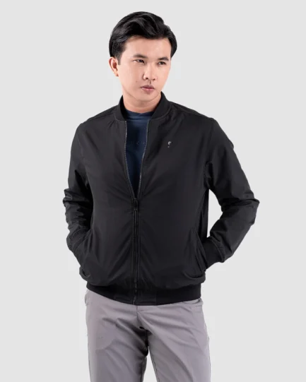 Nadeem 2.0 Stretch Bomber Jacket Black