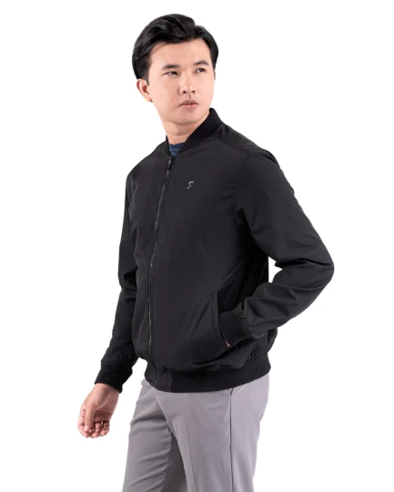 Nadeem 2.0 Stretch Bomber Jacket Black