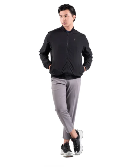 Nadeem 2.0 Stretch Bomber Jacket Black