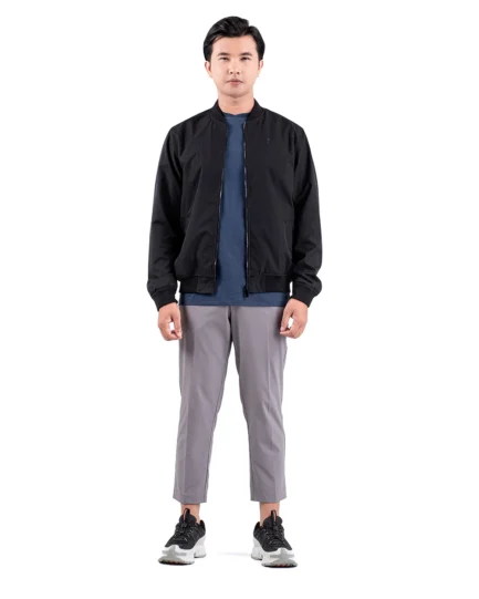 Nadeem 2.0 Stretch Bomber Jacket Black