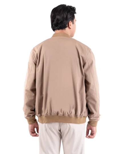 Nadeem 2.0 Stretch Bomber Jacket Golden Brown