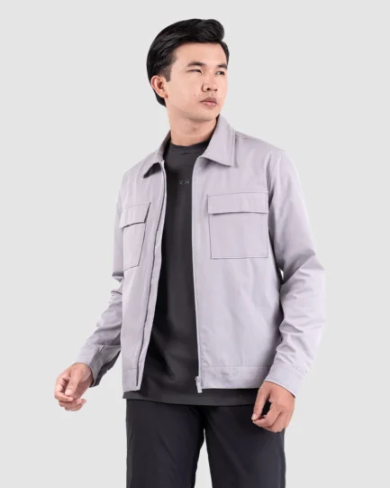 Uthman 3.0 Utility Stretch Jacket Light Grey