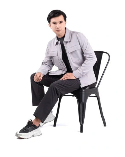 Uthman 3.0 Utility Stretch Jacket Light Grey