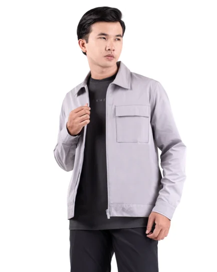 Uthman 3.0 Utility Stretch Jacket Light Grey