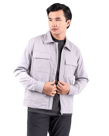 Uthman 3.0 Utility Stretch Jacket Light Grey