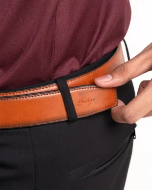 Gavin Belt Tan & Black 5