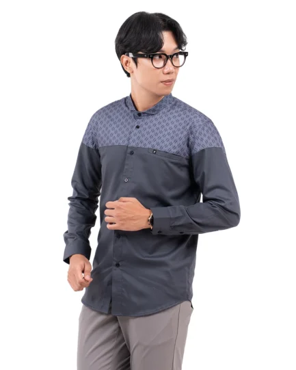 Hazim Dark Grey Long