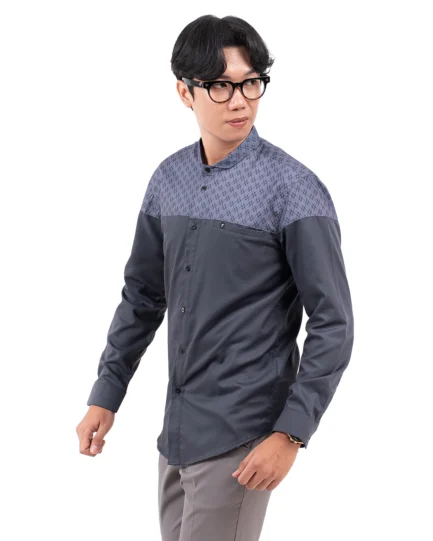 Hazim Dark Grey Long