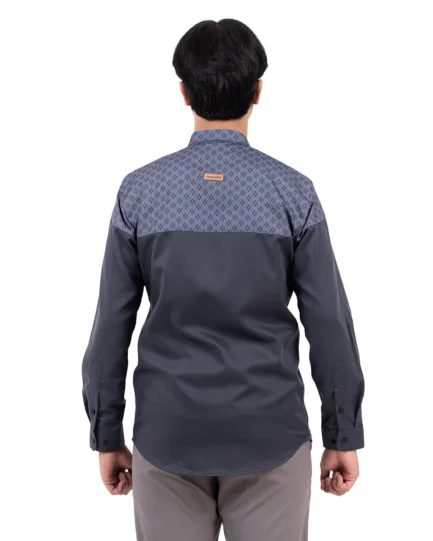 Hazim Dark Grey Long