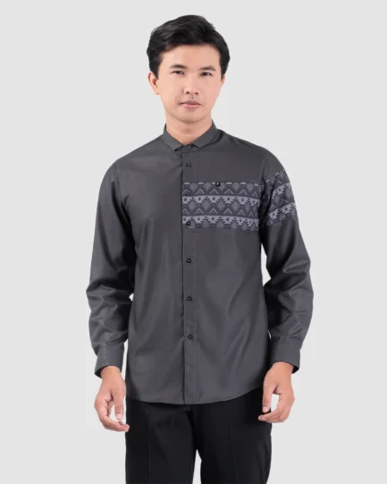 Koko Modern Shafwan Charcoal Long