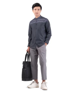 Koko Modern Shafwan Dark Grey Long 11
