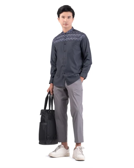 Shafwan Dark Grey Long