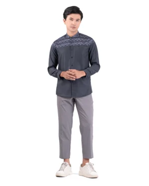 Koko Modern Shafwan Dark Grey Long 2