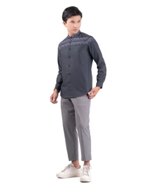 Koko Modern Shafwan Dark Grey Long 4