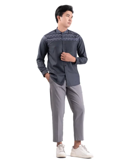 Shafwan Dark Grey Long