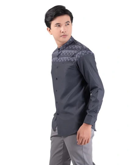 Shafwan Dark Grey Long