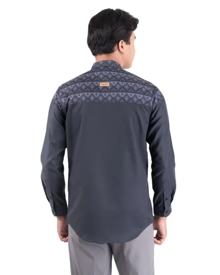 Shafwan Dark Grey Long