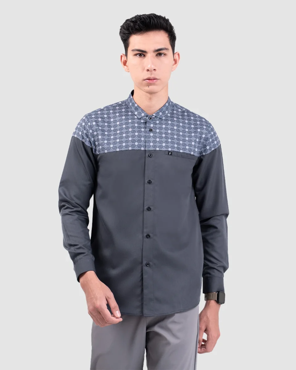 Koko Modern Aufan Dark Grey Long