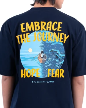 MS - Embrace T-Shirt Oversized Navy 11