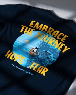 MS - Embrace T-Shirt Oversized Navy 21