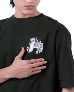 MS - Neglect T-Shirt Oversized Sycamore Green 11