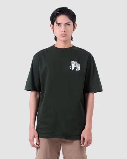 MS - Neglect T-Shirt Oversized Sycamore Green