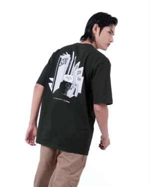 MS - Neglect T-Shirt Oversized Sycamore Green 8