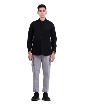 Stretch Shirt Halyd Black 2
