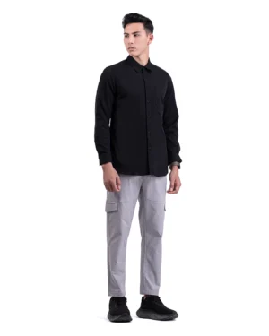 Stretch Shirt Halyd Black 6