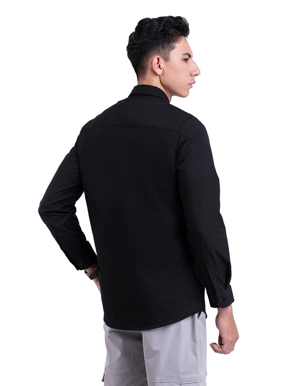 Stretch Shirt Halyd Black 8