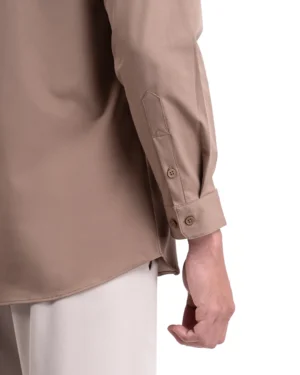Stretch Shirt Halyd Brown 10