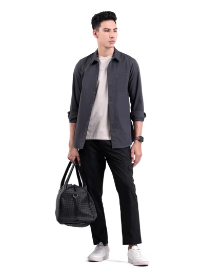 Halyd Stretch Shirt Grey