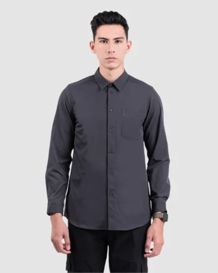 Stretch Shirt Halyd Grey